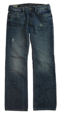 Buffalo David Bitton Mens Slim Fit Driven Denim Classic Straight Leg Jeans - Style BM13207BU Buffalo David Bitton Mens Slim Fit Driven Denim Classic Straight Leg Jeans - Style BM13207BU