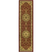 Safavieh Lyndhurst Collection LNH222B Red and Ivory Area Runner, 2 feet 3 inches by 8 feet (2'3 x 8') Safavieh Lyndhurst Collection LNH222B Red and Ivory Area Runner, 2 feet 3 inches by 8 feet (2'3 x 8')