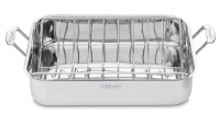 Cuisinart 7117-16UR Chef's Classic Stainless 16-Inch Rectangular Roaster with Rack Cuisinart 7117-16UR Chef's Classic Stainless 16-Inch Rectangular Roaster with Rack