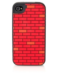 A witty design from Jack Spade features a brick wall pattern on the back and helps to protect your iPhone 4 from misadventures with actual hard surfaces. A witty design from Jack Spade features a brick wall pattern on the back and helps to protect your iPhone 4 from misadventures with actual hard surfaces.