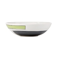 A celebration in every plate, kate spade new york's Block Party collection features a Mondrian-inspired design in blues, greens and charcoal. A celebration in every plate, kate spade new york's Block Party collection features a Mondrian-inspired design in blues, greens and charcoal.