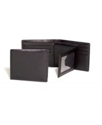 You could probably use a replacement. This passcase wallet from Perry Ellis holds everything in style. You could probably use a replacement. This passcase wallet from Perry Ellis holds everything in style.