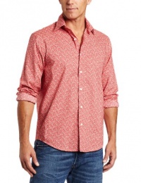 Perry Ellis Men's Long Sleeve Woven Printed Shirt Perry Ellis Men's Long Sleeve Woven Printed Shirt