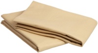 Pinzon Signature 190-Gram Cotton Velvet Flannel Standard Pillowcase, Set of 2, Chamois