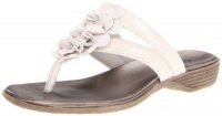 Clarks Women's Clarks Dusk Rio Thong sandal,White Lizard,11 M US Clarks Women's Clarks Dusk Rio Thong sandal,White Lizard,11 M US