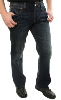 Lucky Brand Men's 227 Slim Boot: Lowrise Slim Fit Boot Cut Dark Jeans Lucky Brand Men's 227 Slim Boot: Lowrise Slim Fit Boot Cut Dark Jeans