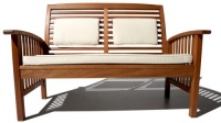 Strathwood Gibranta All-Weather Hardwood 2-Seater Bench Strathwood Gibranta All-Weather Hardwood 2-Seater Bench