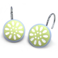 Allure Home Creations Lizzie Resin Shower Curtain Hooks Allure Home Creations Lizzie Resin Shower Curtain Hooks
