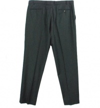 Alfani Flat Front Wool Pinstriped Dress Pants Navy 40x34 Alfani Flat Front Wool Pinstriped Dress Pants Navy 40x34