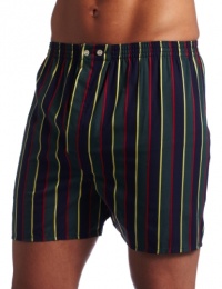 Derek Rose Men's Regimental Ash Boxer Shorts