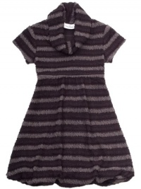 Rare Editions Girls 7-16 Cowl Neck Bubble Dress, Grey/Black, 12 Rare Editions Girls 7-16 Cowl Neck Bubble Dress, Grey/Black, 12