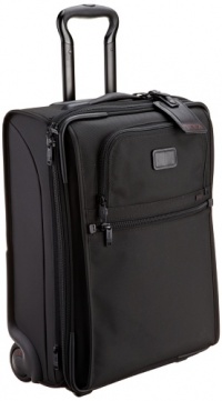 Tumi Luggage Alpha Lightweight International Slim Carry-on, Black, Medium