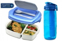 Stay-Fit Lunch 2 Go Container and 24oz Hydration Bottle Combo Stay-Fit Lunch 2 Go Container and 24oz Hydration Bottle Combo