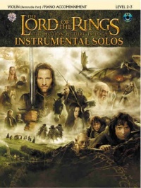 Lord of the Rings Instrumental Solos Violin Book: With Piano Accompaniment & CD Lord of the Rings Instrumental Solos Violin Book: With Piano Accompaniment & CD