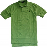Polo Ralph Lauren Classic-Fit Interlock Polo, Greenwich Green Heather, X-Large Polo Ralph Lauren Classic-Fit Interlock Polo, Greenwich Green Heather, X-Large