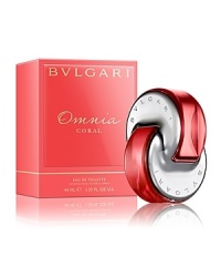 BVLGARI introduces a new, lively, cheerful fragrance inspired by Coral, the red gold of the Mediterranean Sea… Omnia Coral is a true gem of the Ocean.Fragrance NotesGoji Berries,Sparkling citrus allureHibiscus flower, Fresh, floral fruity scentPomegranate,Sweet-tart aroma BVLGARI introduces a new, lively, cheerful fragrance inspired by Coral, the red gold of the Mediterranean Sea… Omnia Coral is a true gem of the Ocean.Fragrance NotesGoji Berries,Sparkling citrus allureHibiscus flower, Fresh, floral fruity scentPomegranate,Sweet-tart aroma