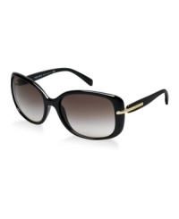 The hallmark styling of this world-renowned fashion leader denotes high quality with a dedication to innovation and a strong tradition of craftsmanship. Prada is synonymous with an understated style that has always anticipated, and often dictated, new trends. Prada sunglasses use only the finest materials to strike the ideal balance of form and function. The hallmark styling of this world-renowned fashion leader denotes high quality with a dedication to innovation and a strong tradition of craftsmanship. Prada is synonymous with an understated style that has always anticipated, and often dictated, new trends. Prada sunglasses use only the finest materials to strike the ideal balance of form and function.