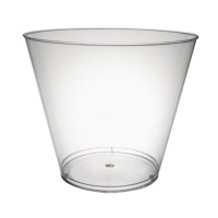Northwest Enterprises Hard Plastic 9-Ounce Party Cups and Old Fashioned Tumblers, Clear, 25-Count Northwest Enterprises Hard Plastic 9-Ounce Party Cups and Old Fashioned Tumblers, Clear, 25-Count
