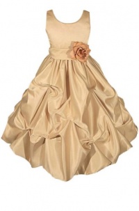 AMJ Dresses Inc Girls Gold Flower Girl Wedding Dress Sizes 2 to 10 AMJ Dresses Inc Girls Gold Flower Girl Wedding Dress Sizes 2 to 10