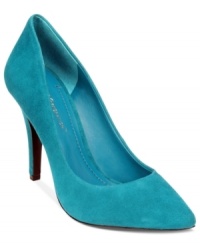 If classic beauty is the look you're going for, then the pointed toe and simple heel of BCBGeneration's Ceilo single sole pumps are just what you need. If classic beauty is the look you're going for, then the pointed toe and simple heel of BCBGeneration's Ceilo single sole pumps are just what you need.