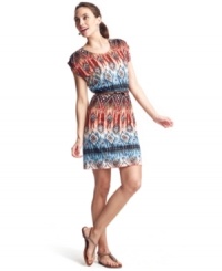 Put some casual dazzle into your daytime with NY Collection's tribal-printed dress, featuring a studded neckline and a flattering silhouette. Put some casual dazzle into your daytime with NY Collection's tribal-printed dress, featuring a studded neckline and a flattering silhouette.
