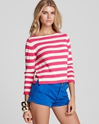 Juicy Couture Easy Striped Pullover Juicy Couture Easy Striped Pullover