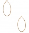 G by GUESS Gold-Tone Hoop Earrings, GOLD