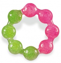 Munchkin Fun Ice Soothing Ring Teether, Colors May Vary Munchkin Fun Ice Soothing Ring Teether, Colors May Vary