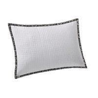 East meets west in this Chinoiserie-inspired bedding collection from Natori. A crisp white patterned jacquard trimmed in detailed piping adds drama. East meets west in this Chinoiserie-inspired bedding collection from Natori. A crisp white patterned jacquard trimmed in detailed piping adds drama.