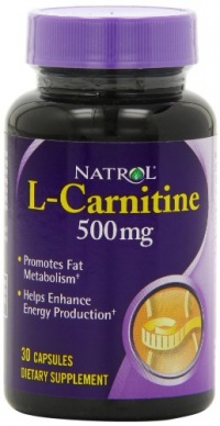 Natrol L-Carnitine, 500mg , 30 Capsules Natrol L-Carnitine, 500mg , 30 Capsules