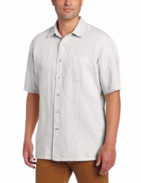 Nautica Men's Short Sleeve Solid Woven Nautica Men's Short Sleeve Solid Woven
