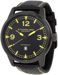 Stuhrling Original Men's 129XL.335565 Aviator Tuskegee Warhawk Automatic Date Black Watch Stuhrling Original Men's 129XL.335565 Aviator Tuskegee Warhawk Automatic Date Black Watch