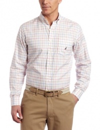 Nautica Men's Carmel Windowpane Shirt Nautica Men's Carmel Windowpane Shirt