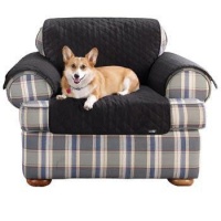 Sure Fit Cotton Duck Chair Pet Throw, Black Sure Fit Cotton Duck Chair Pet Throw, Black