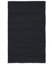 The softest wool and felt fibers are here hand-woven in India to replicate the handsome, rugged look of nautical sweaters in the Spinnaker Knit area rug from Lauren Ralph Lauren. A clean and simple, yet authentic staple made for any modern home. The softest wool and felt fibers are here hand-woven in India to replicate the handsome, rugged look of nautical sweaters in the Spinnaker Knit area rug from Lauren Ralph Lauren. A clean and simple, yet authentic staple made for any modern home.