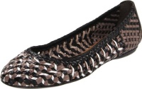 Sigerson Morrison Women's Bonny Ballet Flat,Black/Taupe/Silver,8.5 M US Sigerson Morrison Women's Bonny Ballet Flat,Black/Taupe/Silver,8.5 M US