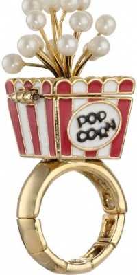 Betsey Johnson A Day at the Zoo Popcorn Stretch Ring, Size 7.5 Betsey Johnson A Day at the Zoo Popcorn Stretch Ring, Size 7.5