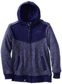 LRG - Kids Boys 8-20 Overdraft Hoodie, Navy, Small LRG - Kids Boys 8-20 Overdraft Hoodie, Navy, Small