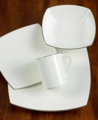 With lightweight construction in fine bone china and platinum edging, the Mikasa Couture Platinum mug (shown right) offers a new take on sophisticated modern dining. With lightweight construction in fine bone china and platinum edging, the Mikasa Couture Platinum mug (shown right) offers a new take on sophisticated modern dining.