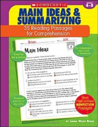 Main Ideas & Summarizing: 35 Reading Passages for Comprehension Main Ideas & Summarizing: 35 Reading Passages for Comprehension