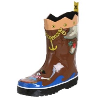 Kidorable Pirate Rain Boot (Toddler/Little Kid), Brown, 10 M US Toddler Kidorable Pirate Rain Boot (Toddler/Little Kid), Brown, 10 M US Toddler