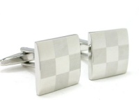 Laser Engraved Checker Cufflinks Gift Boxed By Cuff4U Laser Engraved Checker Cufflinks Gift Boxed By Cuff4U