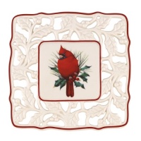 Lenox Winter Greetings Pierced Trivet Lenox Winter Greetings Pierced Trivet