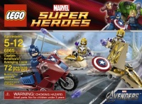 LEGO Captain Americas Avenging Cycle 6865 LEGO Captain Americas Avenging Cycle 6865