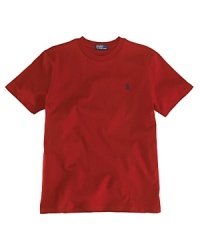 The timelessly preppy tee rendered in durable, soft cotton jersey. The timelessly preppy tee rendered in durable, soft cotton jersey.