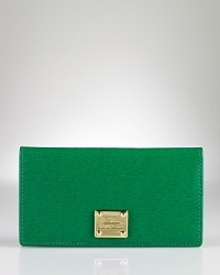 Richly crafted, Lauren Ralph Lauren's leather wallet features a slim, sophisticated silhouette to effortlessly store belongings. Richly crafted, Lauren Ralph Lauren's leather wallet features a slim, sophisticated silhouette to effortlessly store belongings.