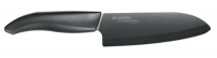 Kyocera Revolution Series 5-1/2-Inch Santoku Knife, Black Blade Kyocera Revolution Series 5-1/2-Inch Santoku Knife, Black Blade