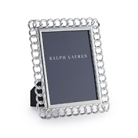 This heirloom-quality frame from Ralph Lauren Home features graceful interlocking scrollwork for enduring style and warmth. This heirloom-quality frame from Ralph Lauren Home features graceful interlocking scrollwork for enduring style and warmth.
