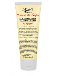 Creme de Corps nurturing body wash is enriched with the finest ingredients to thoroughly cleanse and moisturize skin for a smooth, soft feel.  · Sooths and cleanses even the driest skin  · Silky, creamy texture  · Helps maintain skin's natural moisture balance  · Leaves skin feeling pampered and soothed  · 6.8 oz. 