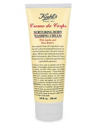 Creme de Corps nurturing body wash is enriched with the finest ingredients to thoroughly cleanse and moisturize skin for a smooth, soft feel. · Sooths and cleanses even the driest skin · Silky, creamy texture · Helps maintain skin's natural moisture balance · Leaves skin feeling pampered and soothed · 6.8 oz. Creme de Corps nurturing body wash is enriched with the finest ingredients to thoroughly cleanse and moisturize skin for a smooth, soft feel. · Sooths and cleanses even the driest skin · Silky, creamy texture · Helps maintain skin's natural moisture balance · Leaves skin feeling pampered and soothed · 6.8 oz.